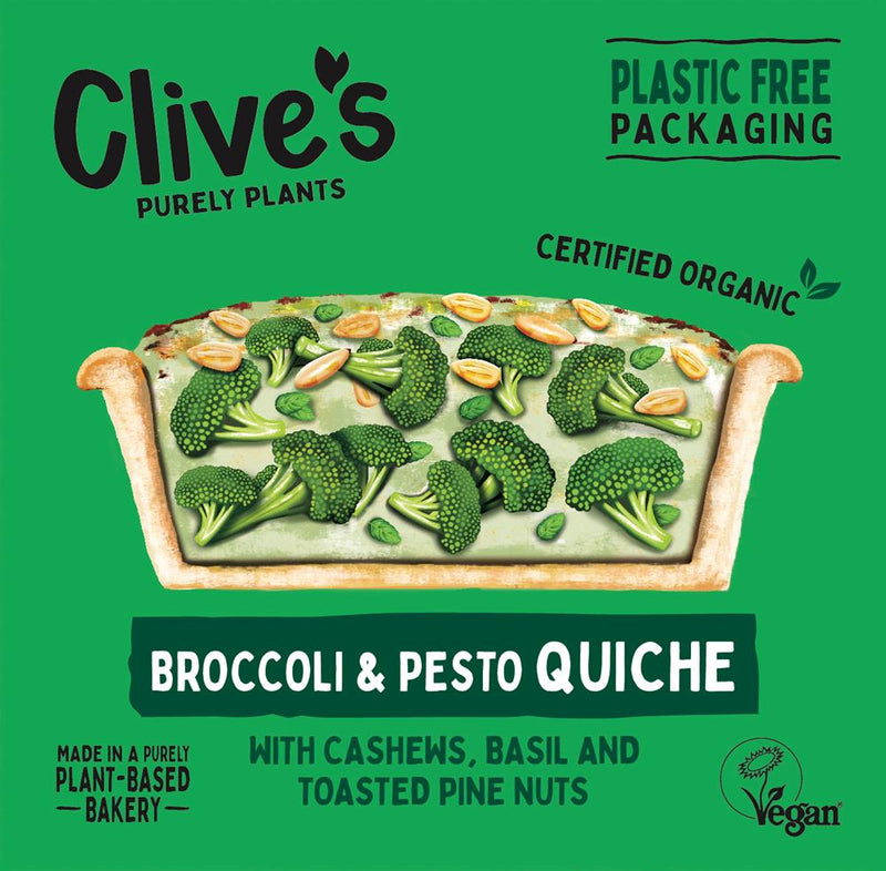 Broccoli & Pesto Quiche 165g