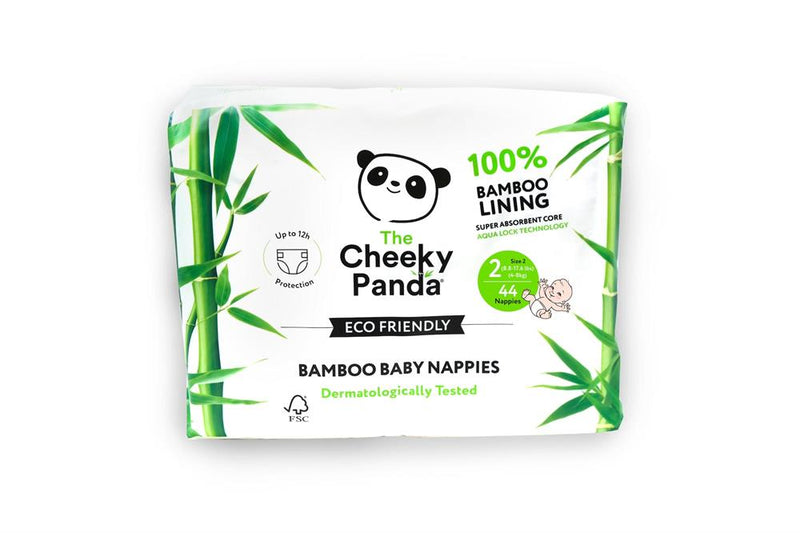 Bamboo Nappies Size 2 (3-8 Kg) V2 - 44 Nappies