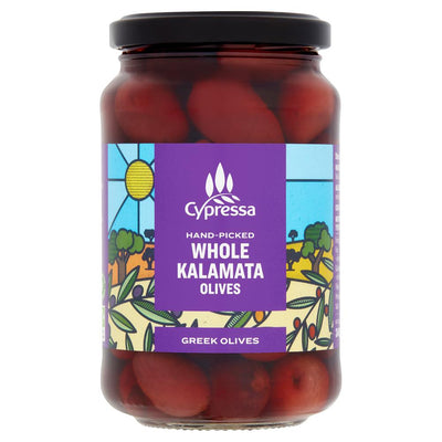 Stone-in Kalamata Olives in Brine 345g