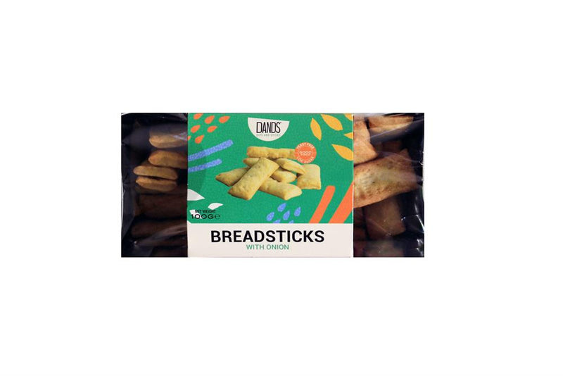 Authentic Baked Breadsticks with Onion 100g