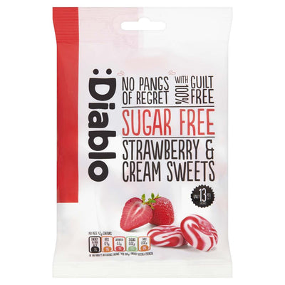 Strawberry & Cream Sweets Bag 75g