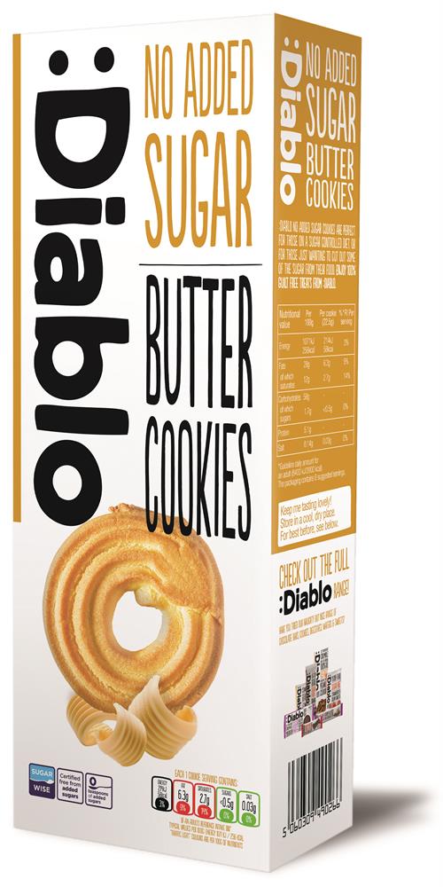 :Diablo Butter Cookies 135g