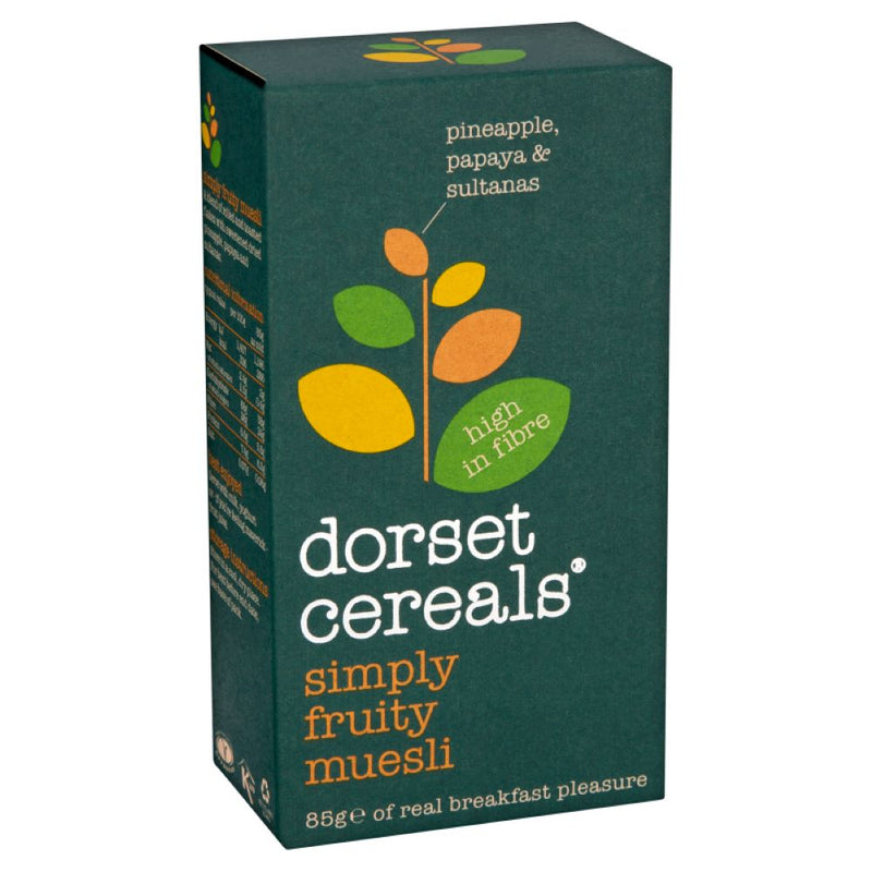 Dorset Simply Fruity Muesli 85g Single Serving