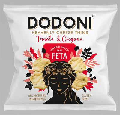 Dodoni Feta Tomato & Oregano Thins 22g