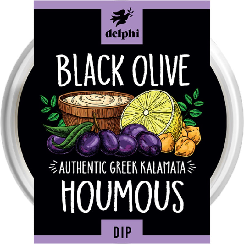 Black Olive Houmous 170g