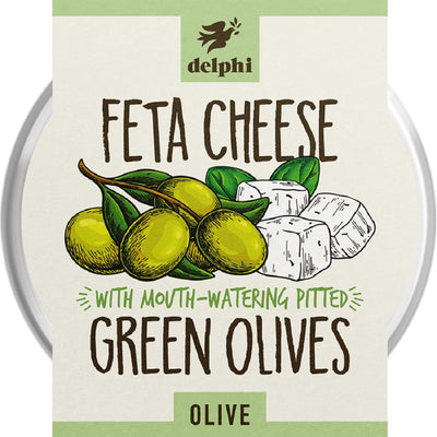 Green Olives with Feta 160g