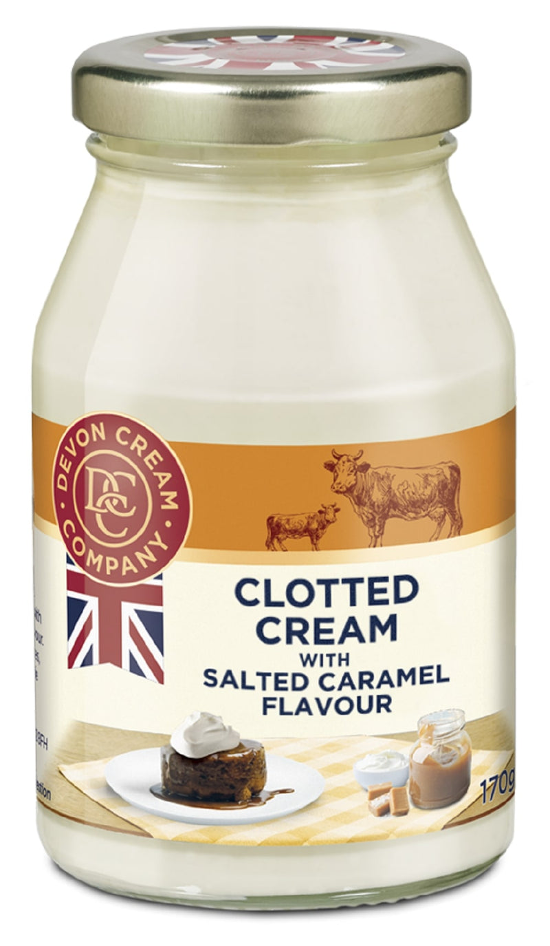 Clotted Cream with Salted Caramel Flavour 170g