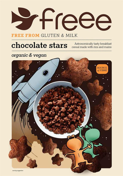 Gluten Free Organic Chocolate Stars 300g