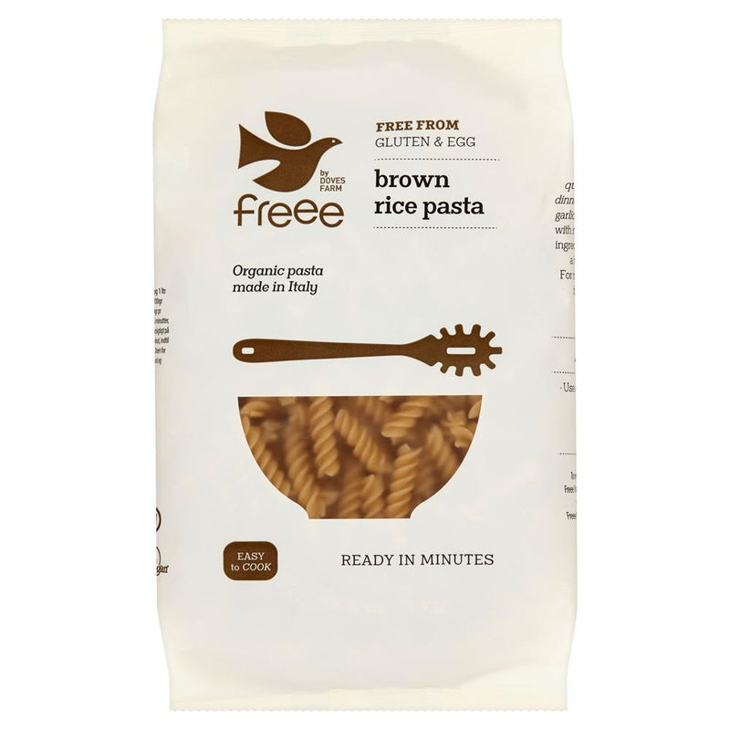 Gluten Free Organic Brown Rice Fusilli 500g