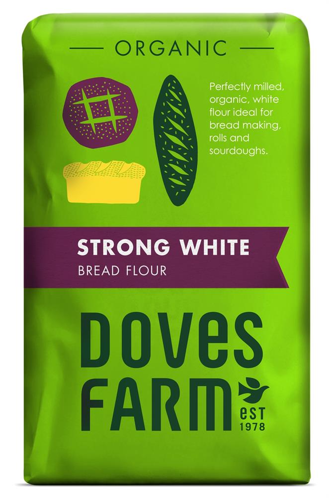 Organic Strong White Bread Flour 1500g