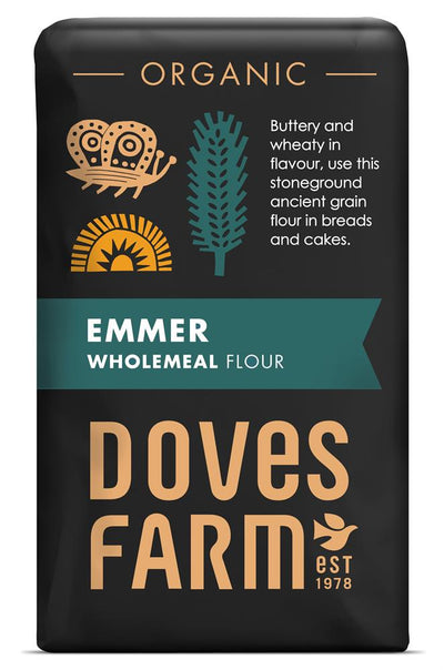 Emmer Flour Wholemeal Stoneground Organic