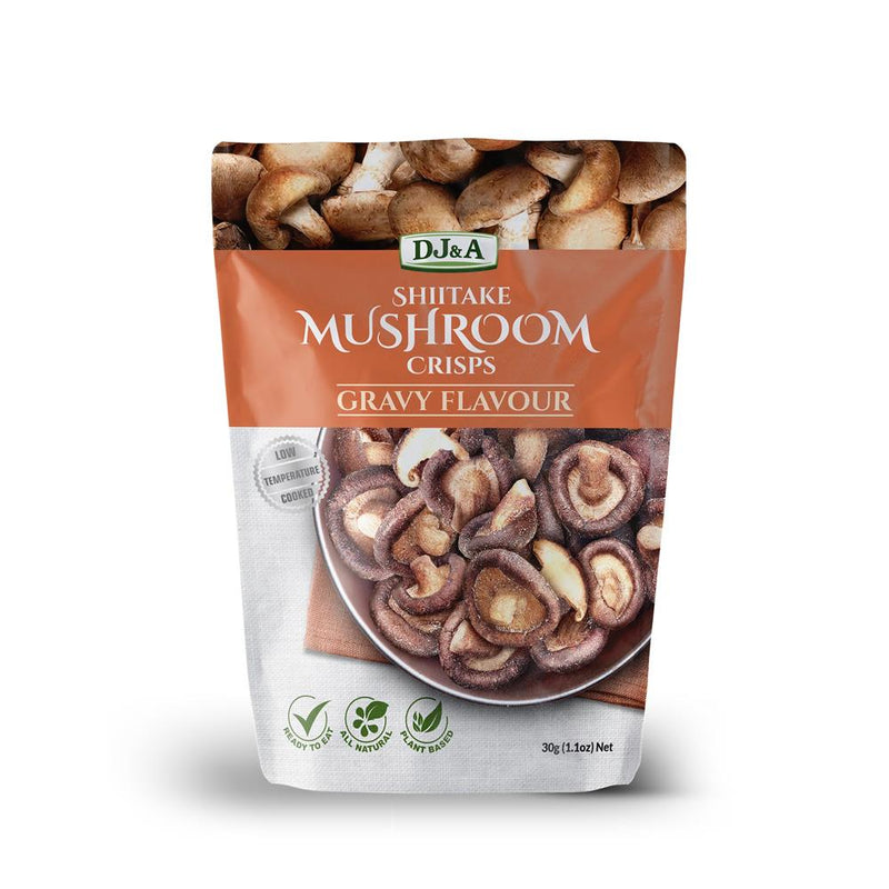 DJ & A Shiitake Mushroom Crisps Gravy Flavour 30g