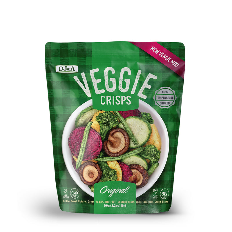 DJ&A Veggie Crisps Original 90g