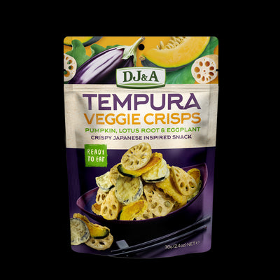 DJ&A Tempura Veggie Crisps 50g