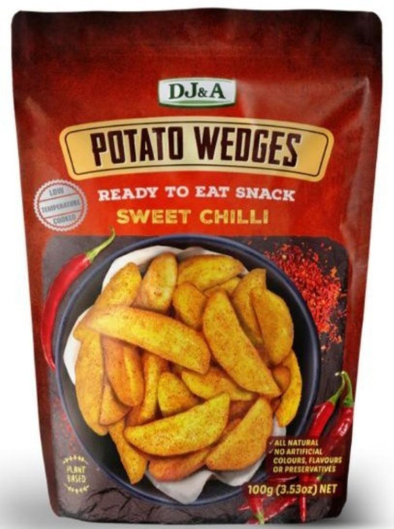 DJ & A Potato Wedges Sweet Chilli 100g