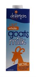 Delamere Dairy UHT Whole Goats Milk 1L