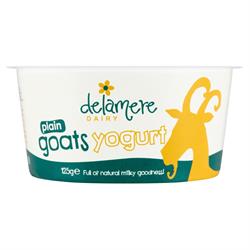 Delamere Dairy Plain Goats Yogurt 125g