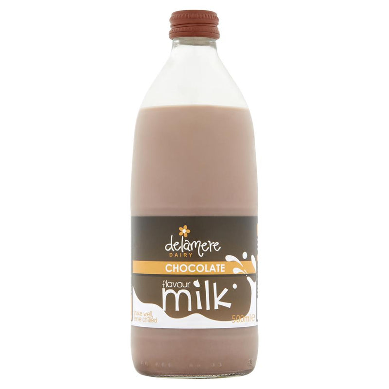 Delamere Dairy Chocolate Flavoured Cows Milk 500ml