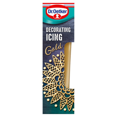 Dr Oetker Decorating Icing Gold 50g