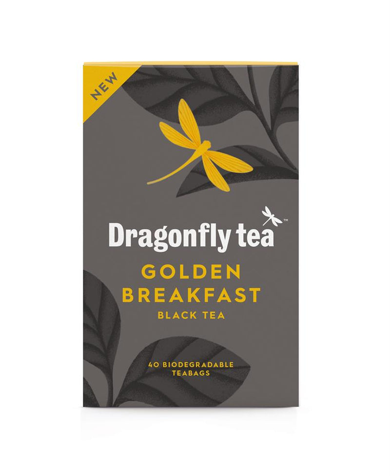 Dragonfly Golden Breakfast Black Tea  40 tea bags