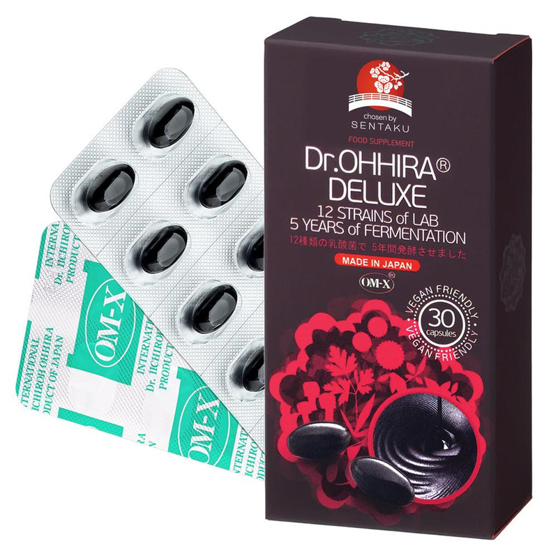 Dr.OHHIRA DELUXE 12 Strains of Lab 5Yrs of Fermentation 30 Caps