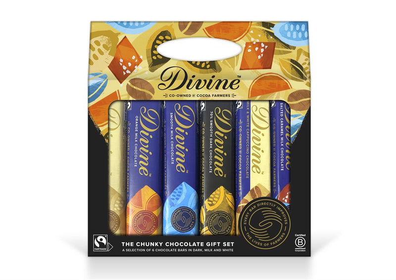 Fairtrade Chunky Chocolate Gift Set 210g