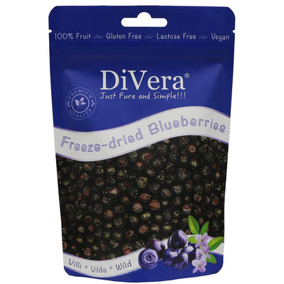 Vegan, Gluten Free Freeze-dried Wild Blueberries 30g