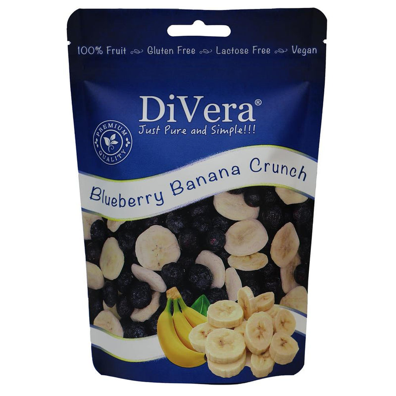 Vegan, Gluten Free Blueberry&Bananas Freeze-Dried 30g