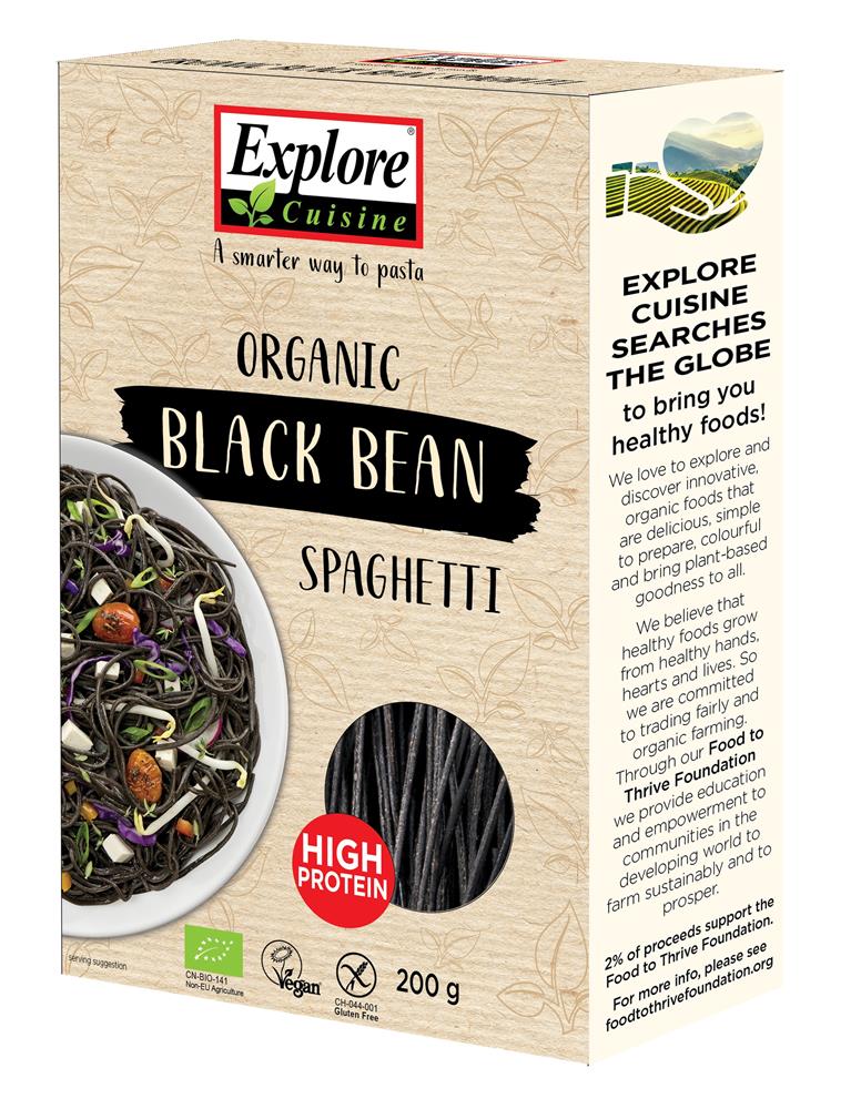 Organic Black Bean Spaghetti 200g