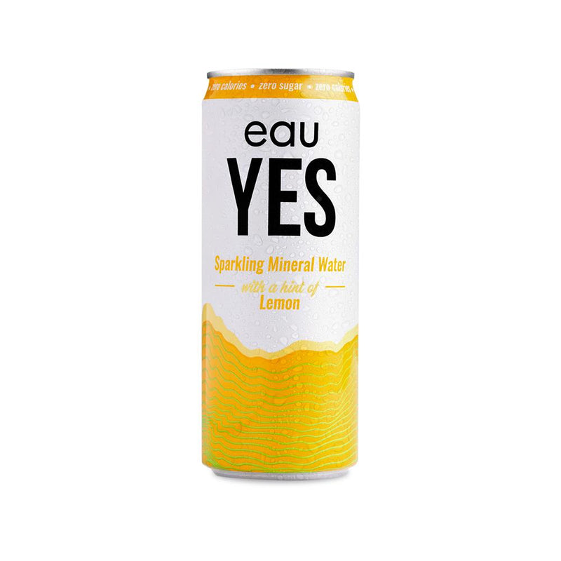 eauYES Lemon Sparkling Mineral Water 330ml