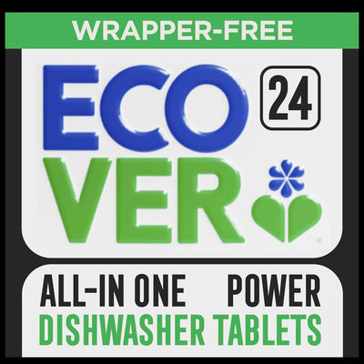 Ecover Dishwasher Tablets All in One POWER 24s