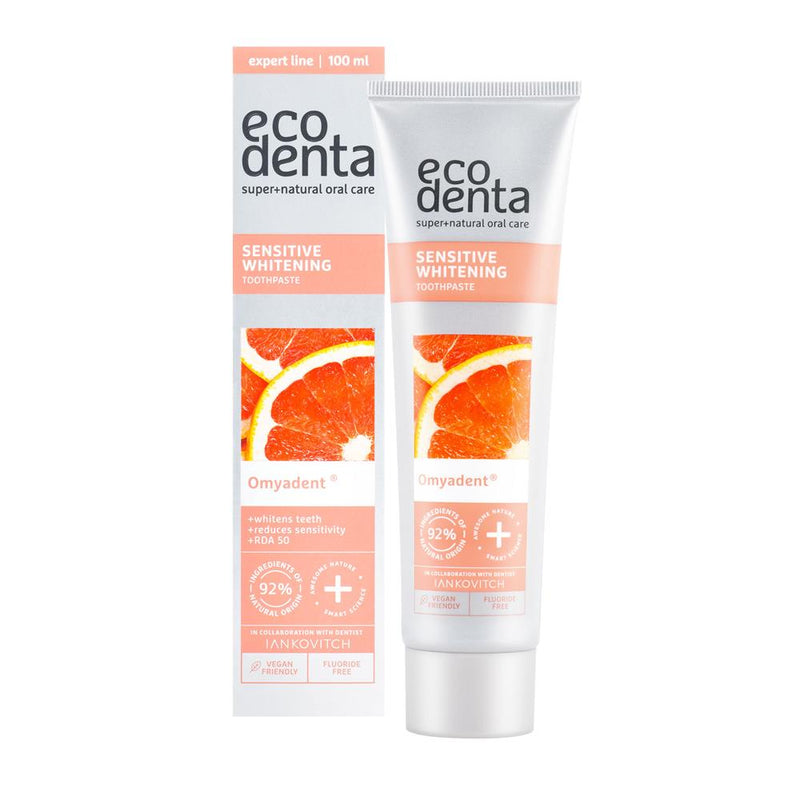 ECODENTA Toothpaste Sensitive Whitening With Omyadent 100 ml