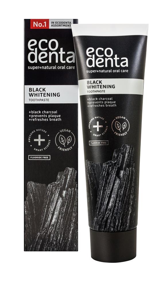 Ecodenta black whitening toothpaste 100 ml