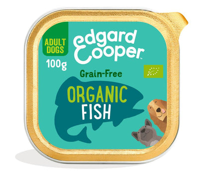 Organic Fish with Fennel & Carrot Tray for Dogs 100g