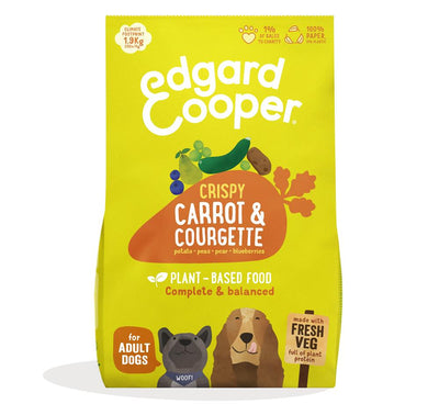 Plant-Based Dog Food with Fresh Carrot and Courgette for Dogs 1kg