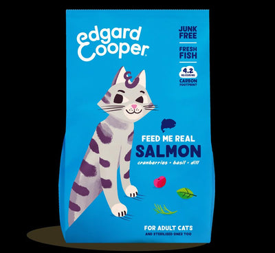 Cat Dry Food - Adult Cat Kibble - Salmon 750g