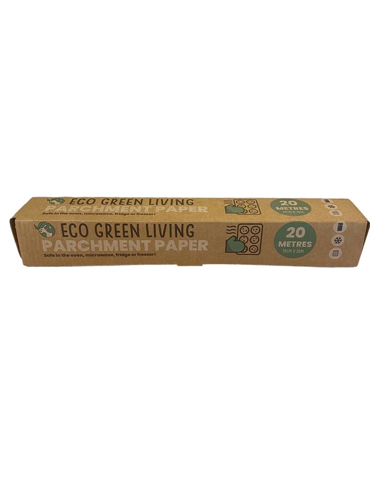 Eco Green Living Parchment Paper Roll - 20 Meters