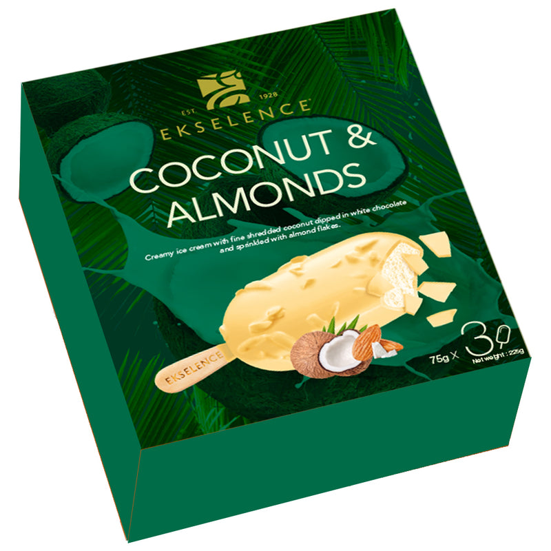 Coconut & Almond Sticks 225g