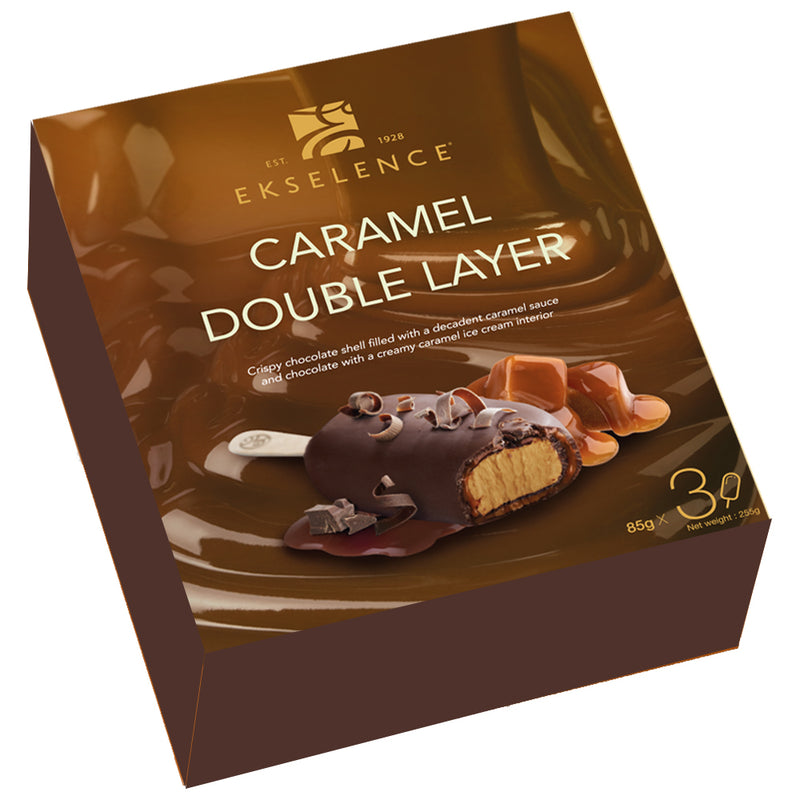 Caramel Double Layer Sticks 255g