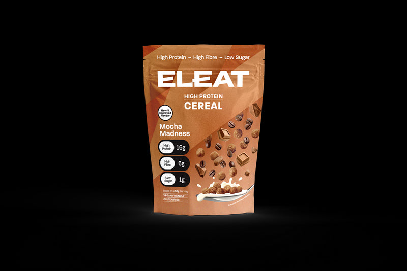 ELEAT Mocha Madness High Protein Cereal - 250g Pouch