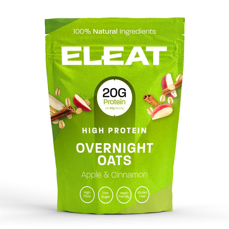 ELEAT Apple & Cinnamon Protein Overnight Oats - 400g Pouch