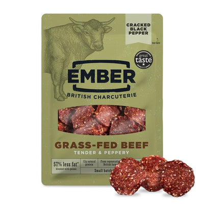 Salami Snack British Grass Fed Beef 37g