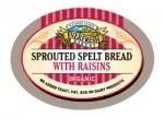 Organic Sprouted Spelt Raisin Bread   400g