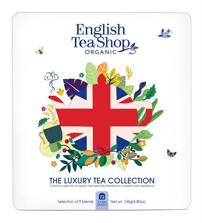 Union Jack Gift Tin 72 Tea Bag Sachets