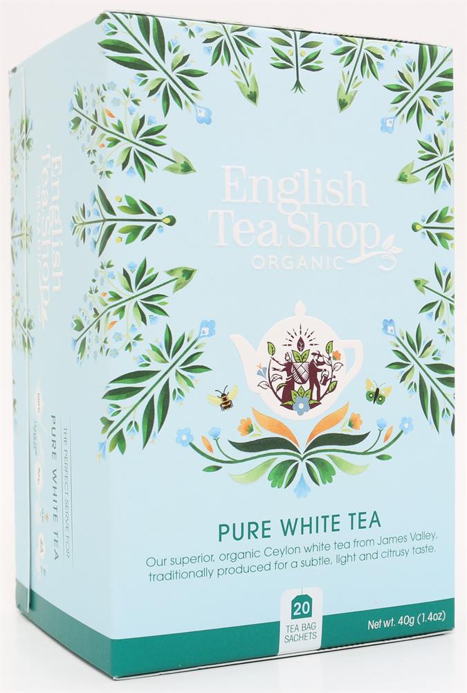 Pure White Tea - 20 Tea Bag Sachets