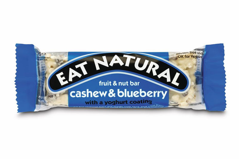 Blueberries Cashews & Yoghurt Coating bar 45g