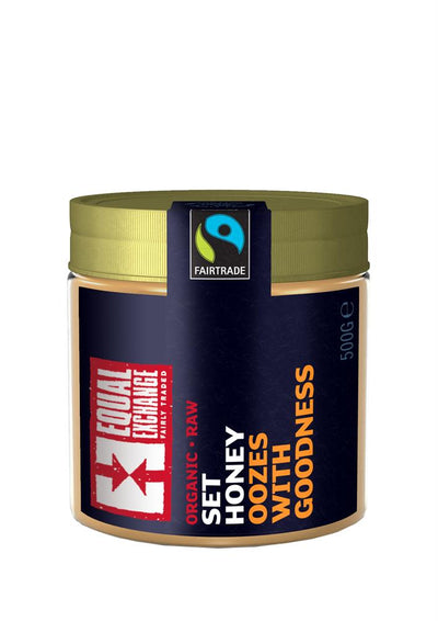 Organic Fairtrade Raw Set Honey 500g