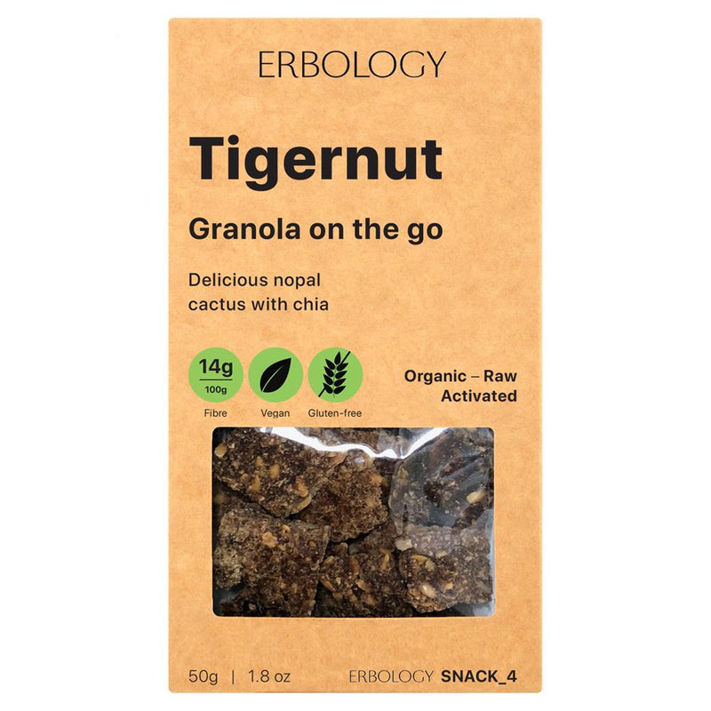 Organic Tigernut Granola with Nopal Cactus 50g