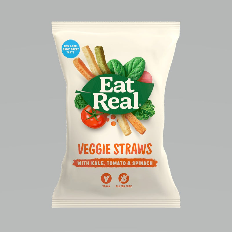 Eat Real Veggie & Kale Straws 113g