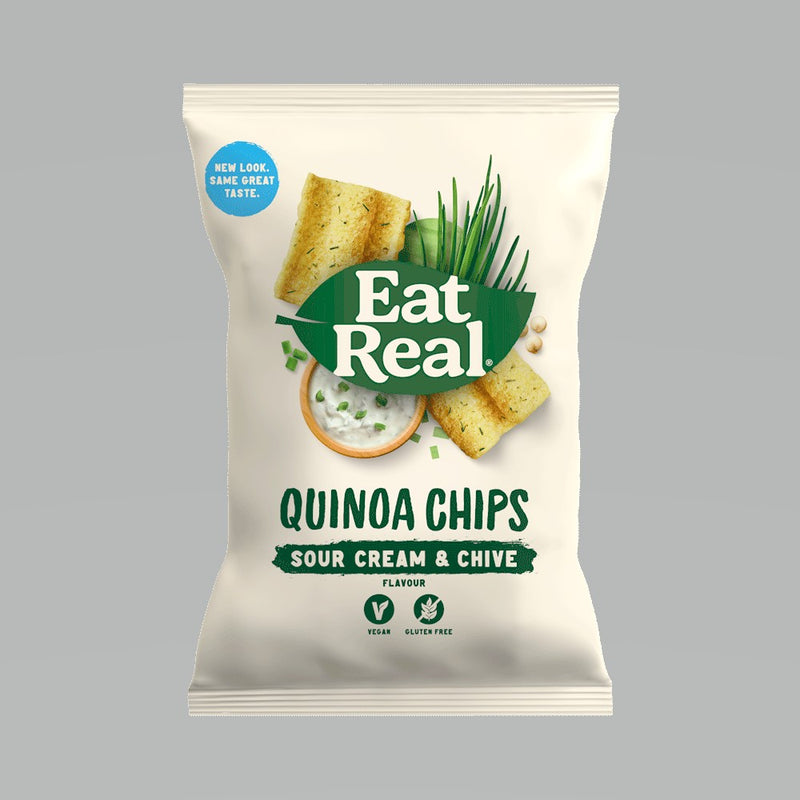 Eat Real Quinoa Sour Cream and Chive 22g